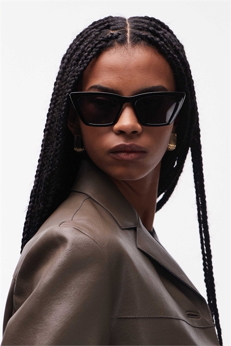 Солнцезащитные очки в форме кошачьих глаз артикул 154340382