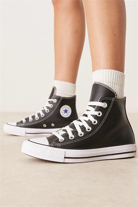 Кожаные кроссовки Chuck Taylor All Star Hi артикул 151962842