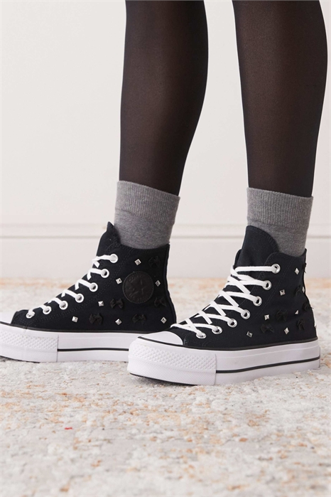 Кроссовки Chuck Taylor All Star Lift Hi на платформе артикул 148661788