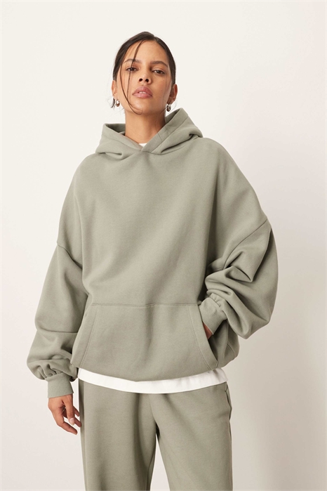 Худи премиум-класса большого размера с толстой тканью артикул 144216512