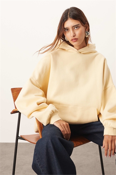 Худи премиум-класса большого размера из плотной ткани артикул 148383182