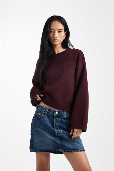 Мини-юбка из денима Icon артикул 150080099