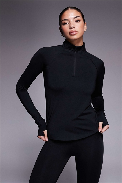 Беговая кофта Icon Thermal с длинным рукавом и застежкой-молнией на 1/4 артикул 151737753