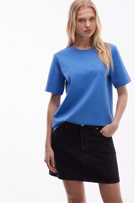 Мини-юбка из денима Icon артикул 150080098