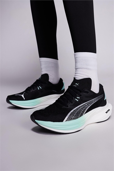 Кроссовки Deviate Nitro 3 черного и бирюзового цветов артикул 143315710