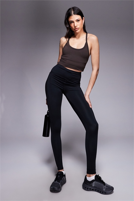 Леггинсы Tall Icon с эластичным поясом и карманом для телефона артикул 136318966