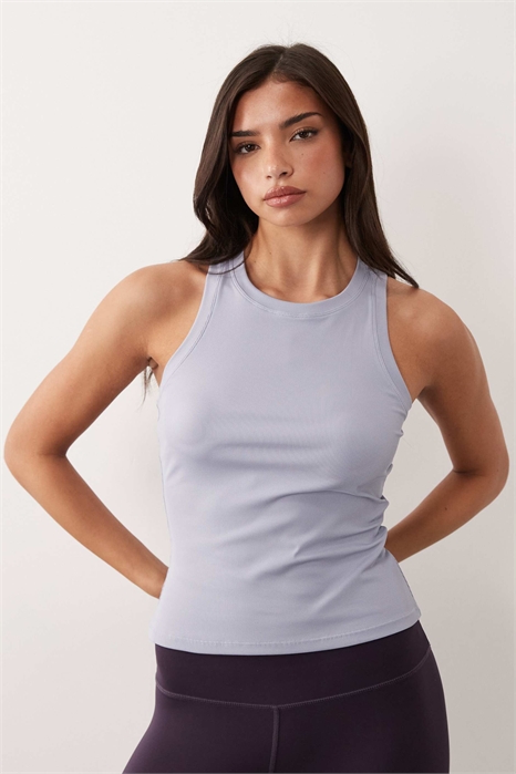 Спортивная майка с ребристыми вставками артикул 153252451