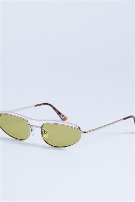 Солнцезащитные очки с металлической оправой «Мексика» артикул 152671264