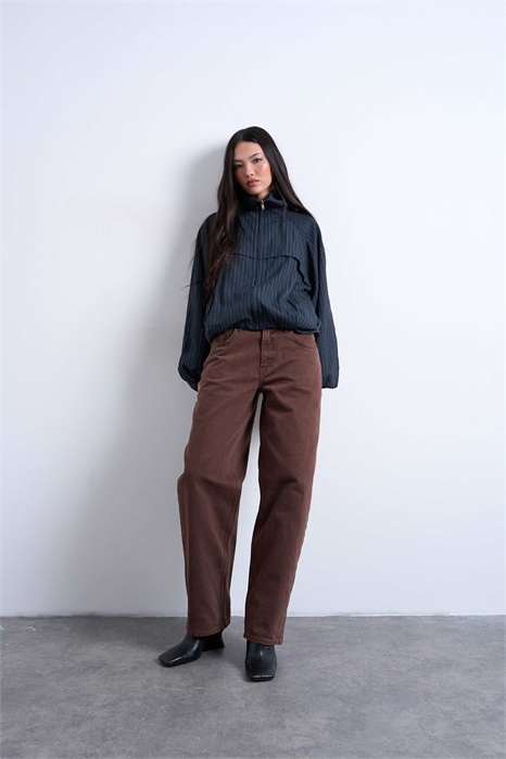 Джинсы Lowrie с низкой посадкой и свободным кроем артикул 150556464