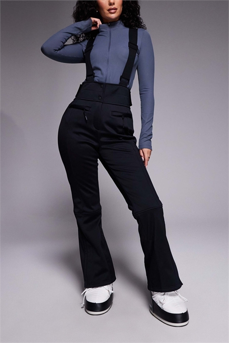 ASOS 4505 — лыжные брюки с расклешенными штанинами из мягкой ткани софтшелл, водоотталкивающие, фасон «песочные часы» артикул 144206047