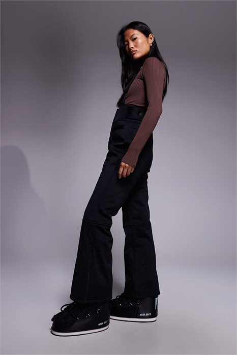 ASOS 4505 — лыжные брюки Petite из софтшелла с водоотталкивающей обработкой и расклешенными штанинами артикул 144206048