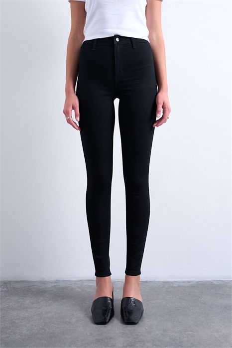 Джинсы Joni с зауженным кроем и высокой посадкой артикул 148709100