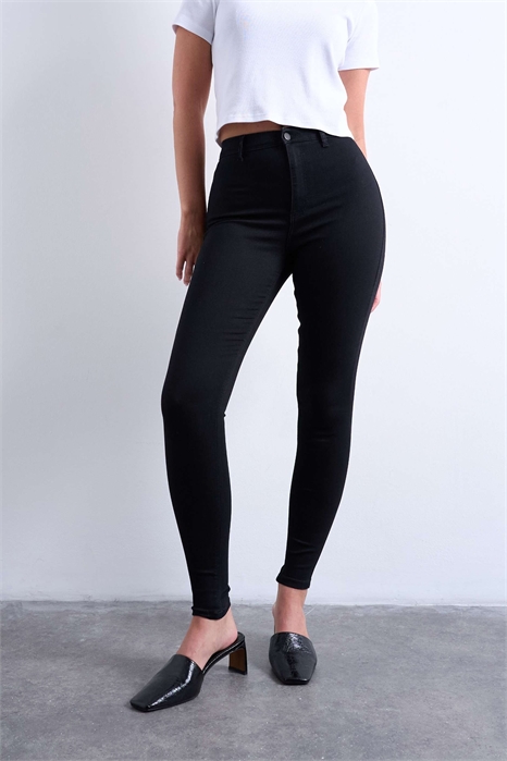 Джинсы Joni с высокой талией и ультраузким кроем артикул 116128373