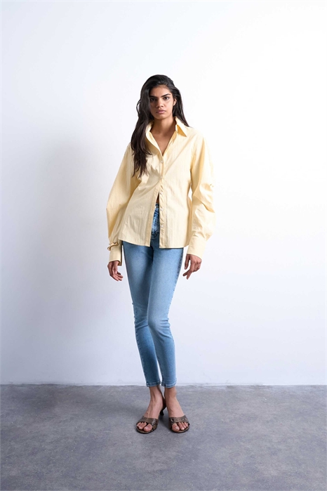 Джинсы-скинни с высокой талией Jamie артикул 108354542