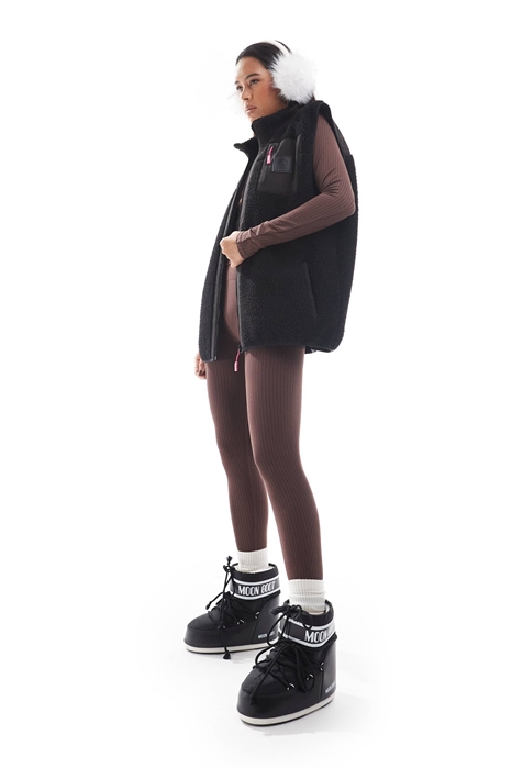 Женский лыжный жилет Method Sherpa, черный артикул 141049389