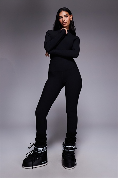 ASOS 4505 — термолегинсы для катания на лыжах с ребристой флисовой подкладкой и функцией отвода пота артикул 149631694