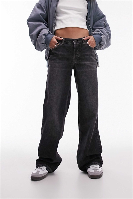 Джинсы Ember с низкой посадкой и прямыми брючинами артикул 132806847