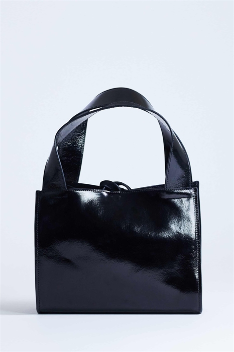 Небольшая сумка из натуральной замши и кожи с завязками артикул 147900039