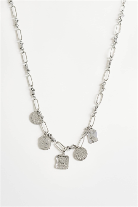 Водонепроницаемое колье из нержавеющей стали с подвесками от Naya артикул 152703104