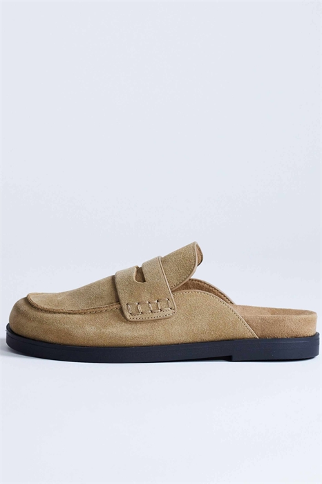 Лоферы-муле из натуральной замши Addie артикул 153254015