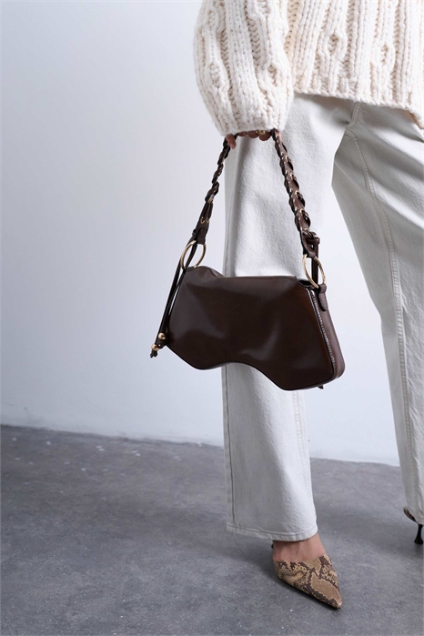 Сумка через плечо Sarah с отстрочкой артикул 151340080