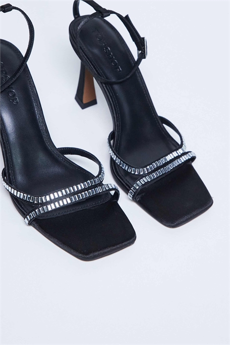 Сандалии на каблуке с расклешенной подошвой и украшением «Fifi» артикул 145572868