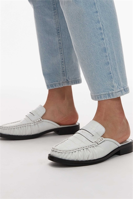 Кожаные туфли-муле «Анна» артикул 141275225