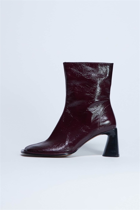 Ботинки Star Premium из кожи с круглым носком и каблуком-блок артикул 149857188