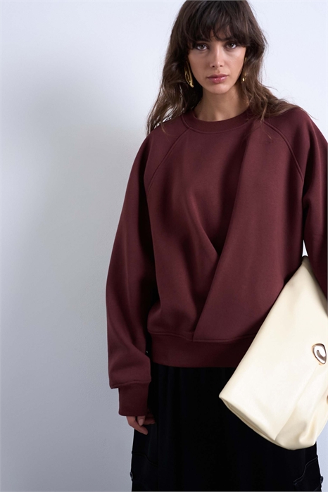 Толстовка с запахом спереди артикул 154587638