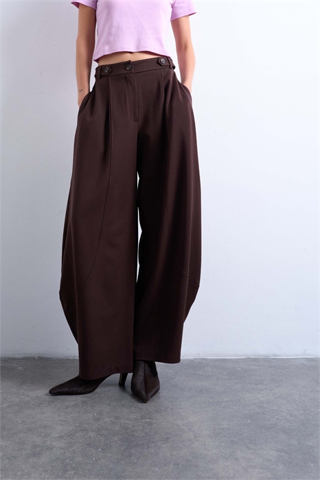 Брюки с зауженными штанинами артикул 152086690