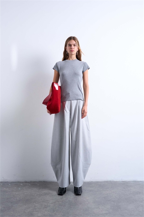 Брюки с зауженными штанинами артикул 152086688