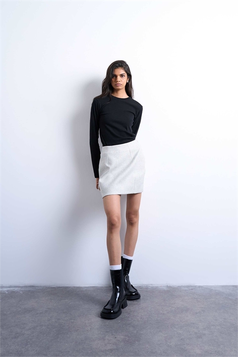 Мини-юбка-карандаш артикул 145953090