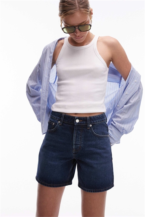 Джинсовые шорты Editor артикул 139622951