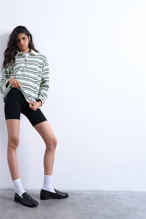 Простые укороченные леггинсы артикул 140465718