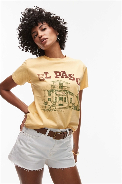 Джинсовые шорты А-силуэта артикул 141345620