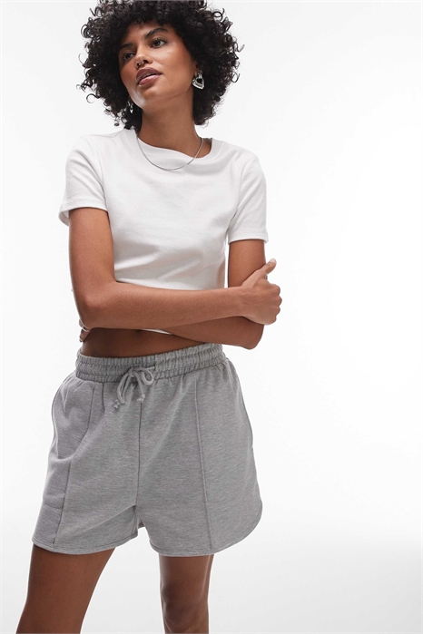 Шорты-джоггеры с пинтуками артикул 140375050