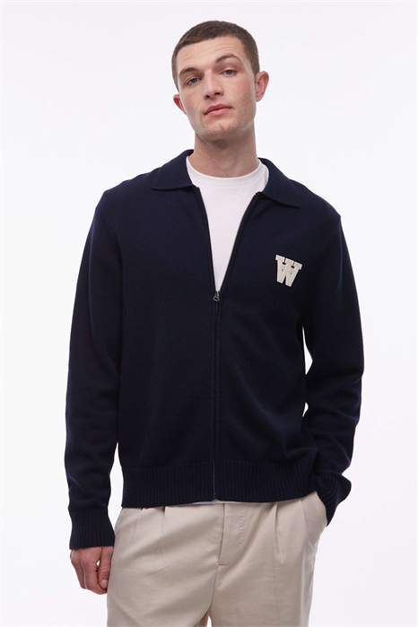 Кардиган на молнии артикул 155116717