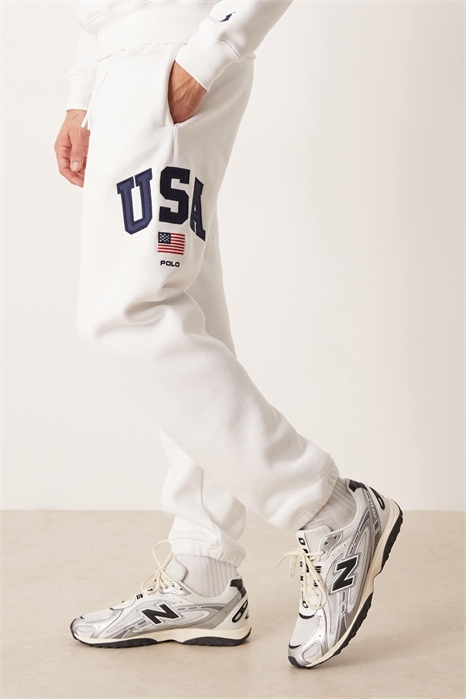 Универсальные джоггеры с боковым логотипом сборной США артикул 152670604