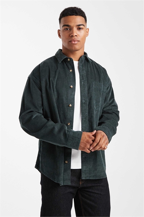 Рубашка из шнура свободного кроя артикул 146784933