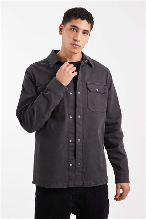 Куртка-рубашка на пуговицах артикул 154140083