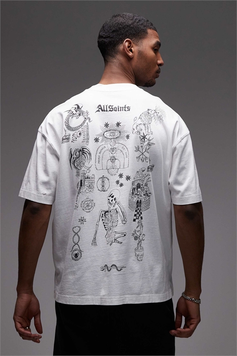 Футболка с графическим логотипом Terra и принтом на спине артикул 154893631