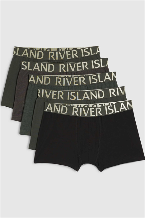 Набор из 5 плавок с атласным поясом артикул 156044905