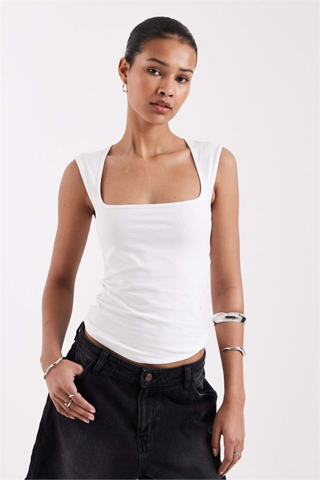 Топ с квадратным вырезом артикул 154134362