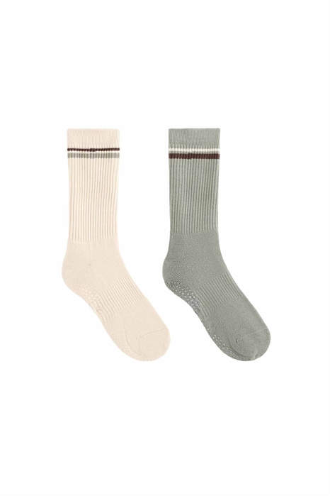 2 пары классических носков из смешанной хлопковой ткани для йоги и пилатеса артикул 156333466