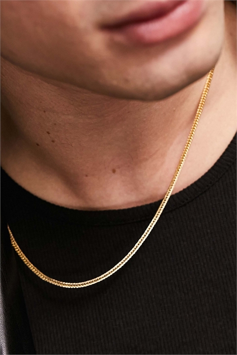 Золотая цепочка на шею артикул 126798537