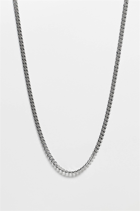 Водонепроницаемое колье из нержавеющей стали с короткой тонкой цепочкой толщиной 4 мм артикул 126655310