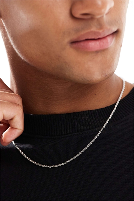 Ожерелье с цепочкой из нержавеющей стали толщиной 2,5 мм артикул 146131165