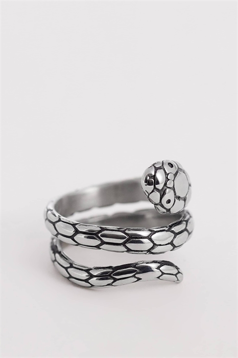 Водонепроницаемое кольцо из нержавеющей стали в виде змеи артикул 154640936