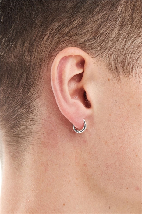 Серьги-кольца диаметром 9 мм артикул 126664094