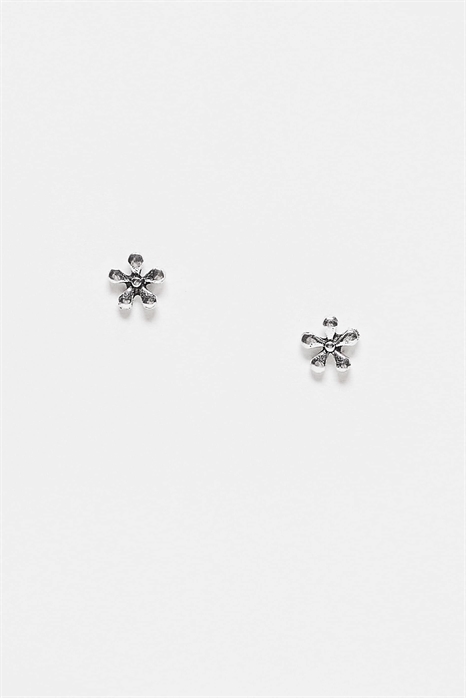 Серьги-гвоздики с цветочками артикул 153890058